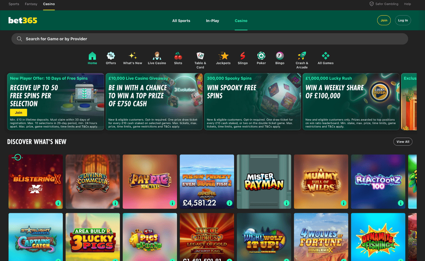 Bet365 Casino