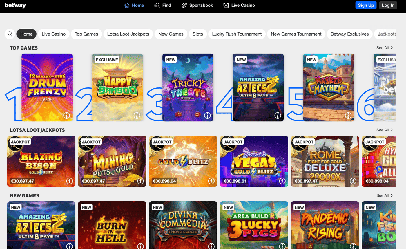 Betway casino